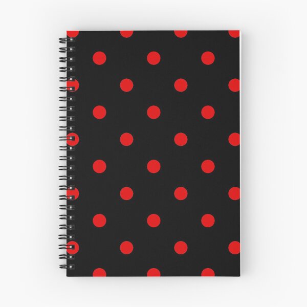 Item preview, Red Black Polka Dot Pattern designed and sold by CreativeBridge.