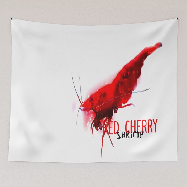 Item preview, Red Cherry Shrimp Shirt designed and sold by GFishy.