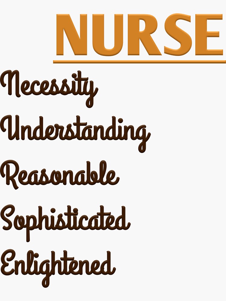 nurse-acronyms-and-fantastic-meanings-sticker-for-sale-by-smartdive