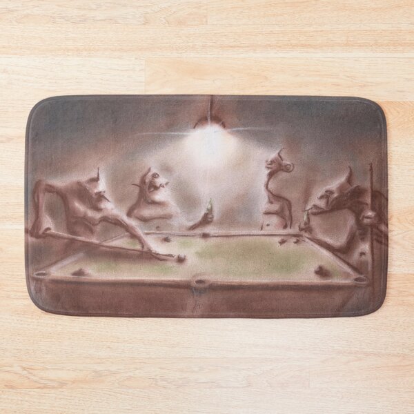 Item preview, Monsters Playing Billiards designed and sold by EderArt.