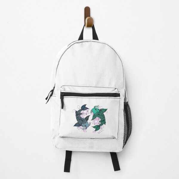 Item preview, Koi fish Pisces designed and sold by LotusArtStudio.