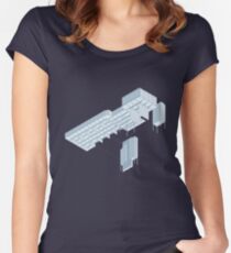 Isometric Council Chambers Women's Fitted Scoop T-Shirt