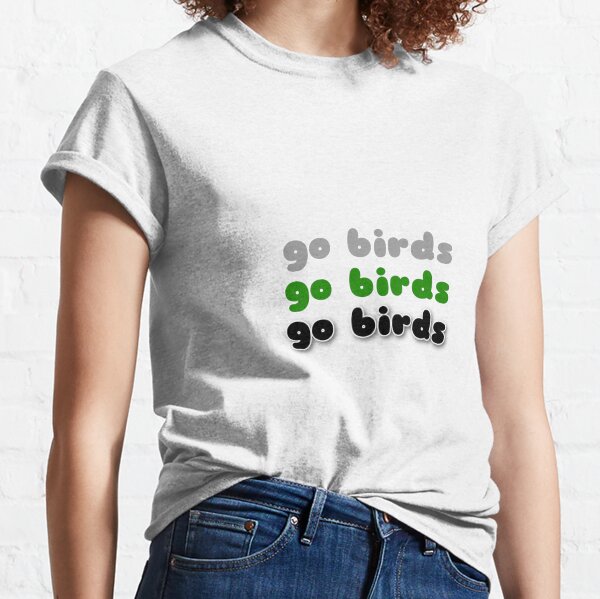 Acraftybeehive Go Birds Eagles FAN. Unisex Heavy Cotton Tee