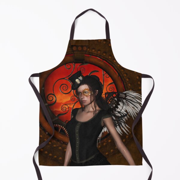 Item preview, Wonderful steampunk lady with wings and hat designed and sold by nicky2342.