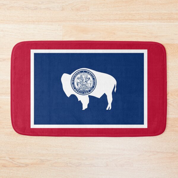 Item preview, Wyoming Flag - FLAG0107 designed and sold by 3-Starfish.