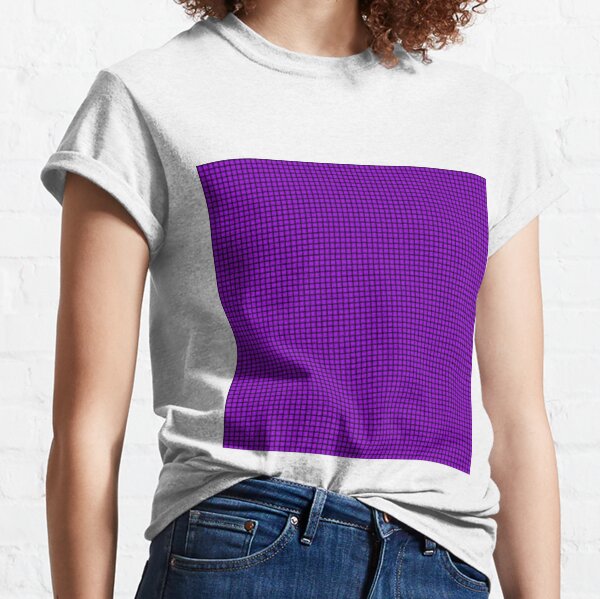 Woven Purple Classic T-Shirt