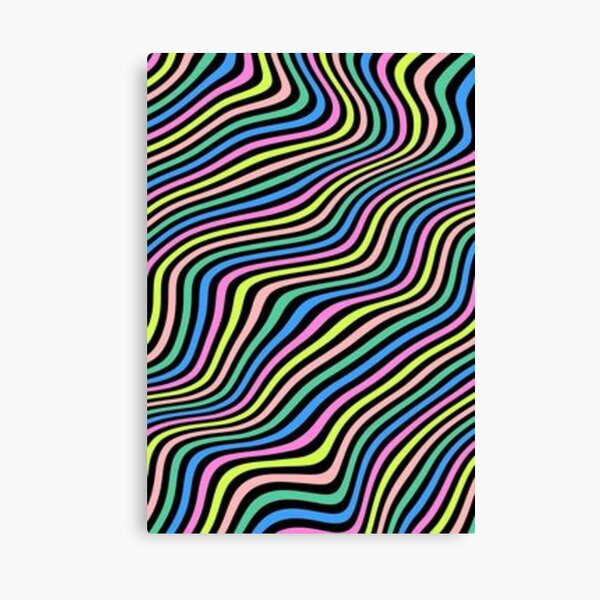 Aesthetic Waves Canvas Print