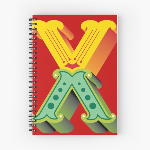 Item preview, Traditional Brazilian Lettering - Letter X designed and sold by portodesign.