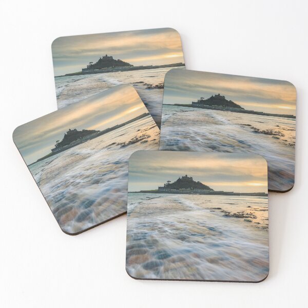 Item preview, Wave at sunset (St Michael's Mount) designed and sold by bitm2007.