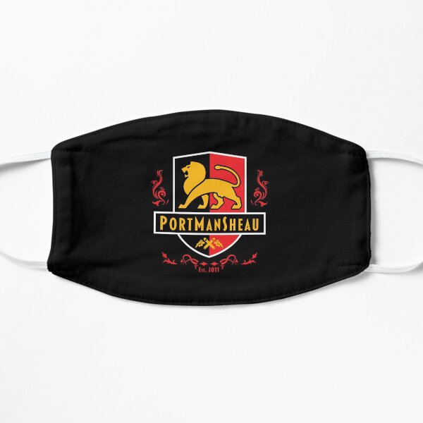 Portmansheau Shield Logo Flat Mask