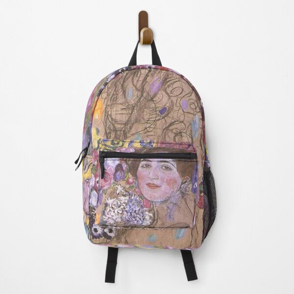 Item preview, Portrait of a woman Damenbildnis by Gustav Klimt - Art Nouveau Romantic designed and sold by Bebichic.