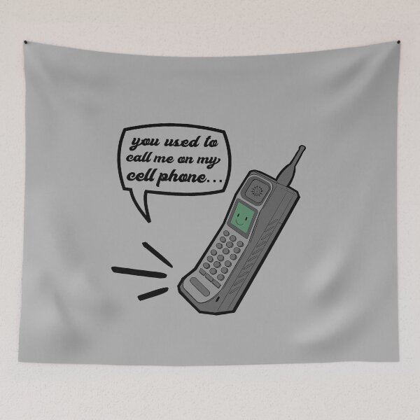 Item preview, You used to call me on my cell phone  designed and sold by NomiBee.