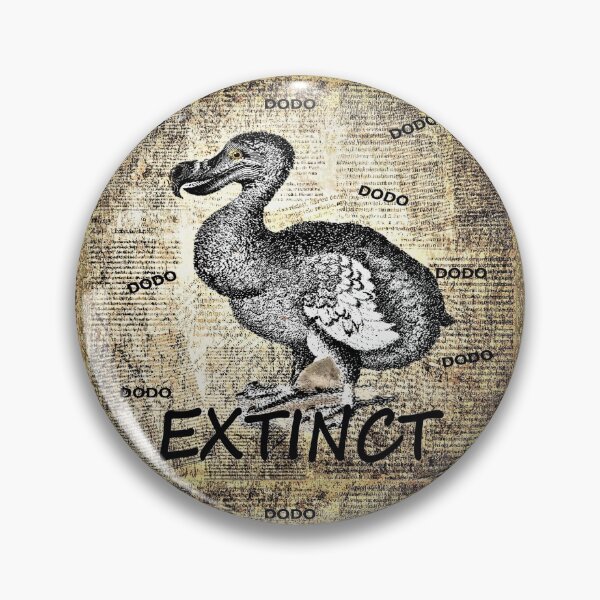 Item preview, Extinct 2020 extinction species dodo vintage  paper print art by mysticladyart  designed and sold by mystic lady vintage art and fashion designs.