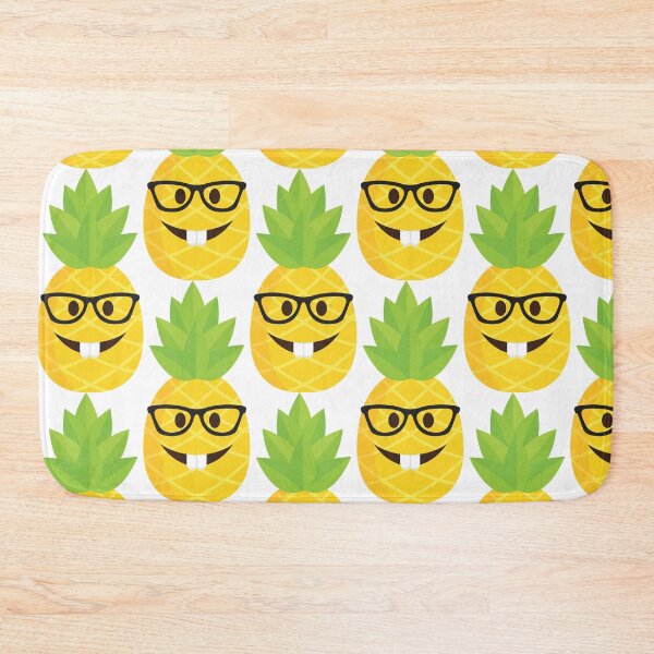 Item preview, piña emoji, nerd piña, piña, piña con lentes, emoji, nerd designed and sold by Terevela.