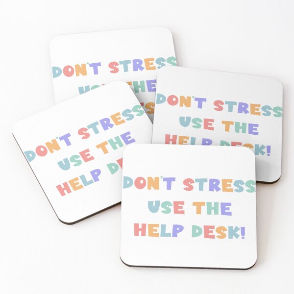 Item preview, Don’t stress, use the help desk  designed and sold by janella-lopez.