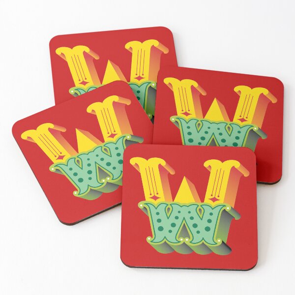 Item preview, Traditional Brazilian Lettering - Letter W designed and sold by portodesign.