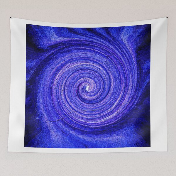 Item preview, abstract blue  designed and sold by Barrie Tumbridge.