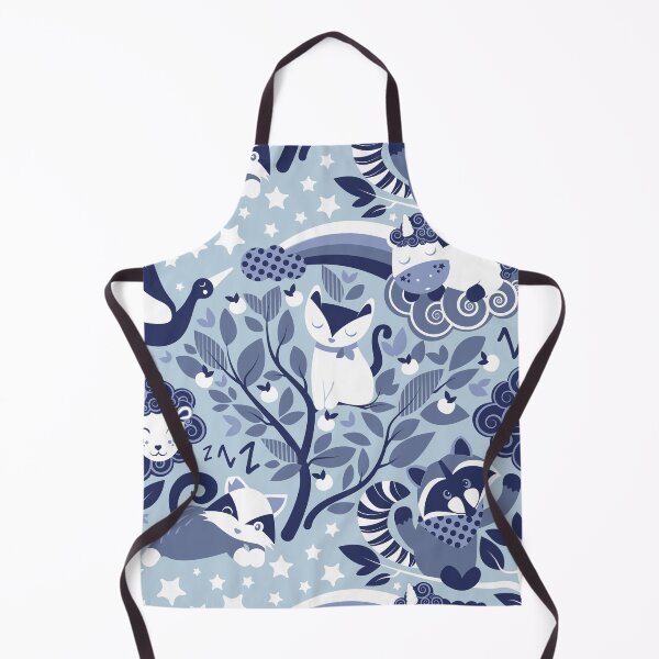 Item preview, Little enchanted forrest // indigo blue designed and sold by SelmaCardoso.