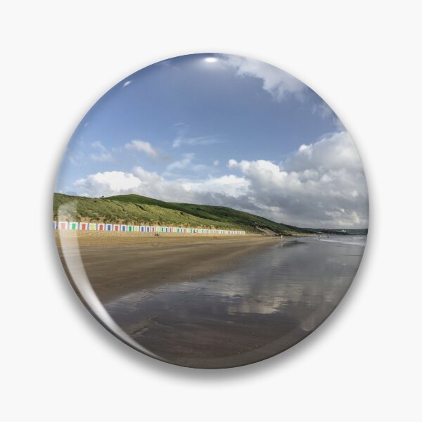 Item preview, Woolacombe beach reflections designed and sold by hawkie.