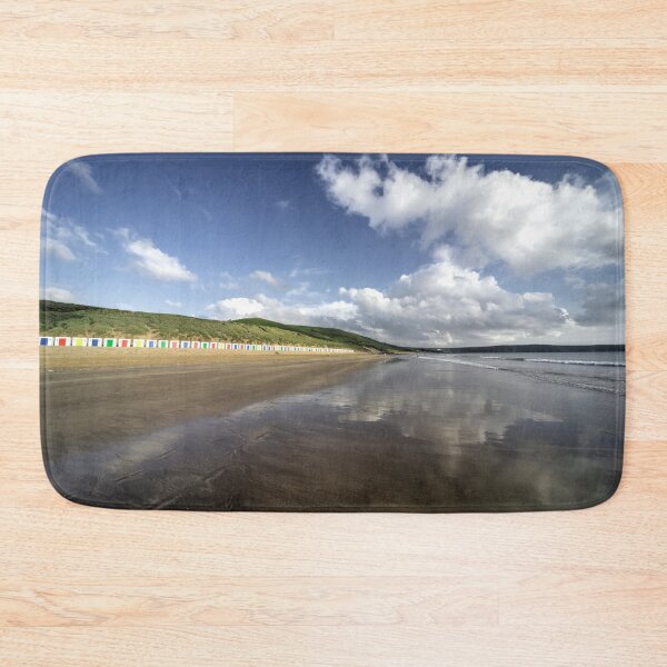 Item preview, Woolacombe beach reflections designed and sold by hawkie.
