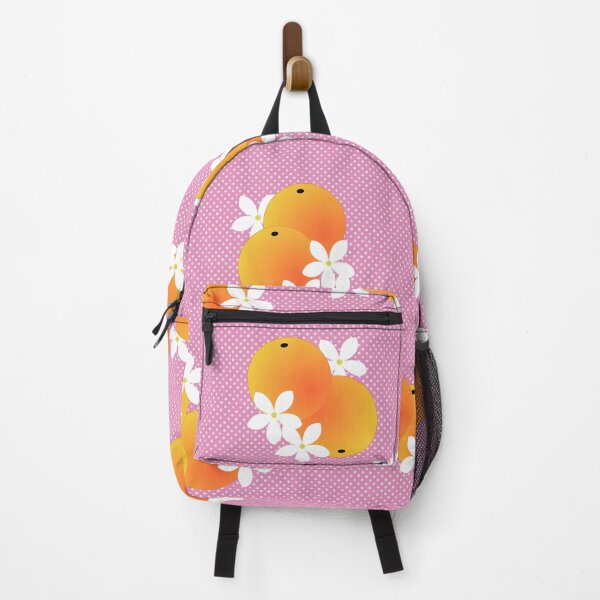 Item preview, Pop Art Oranges and Blossoms Pink designed and sold by MerryMakewell.