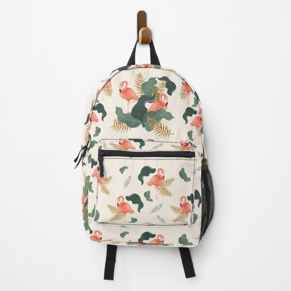 Item preview, Tropical Flamingo Summer Pattern designed and sold by retrobox.