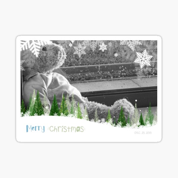 Happy Christmas from JoJo Bear Sticker