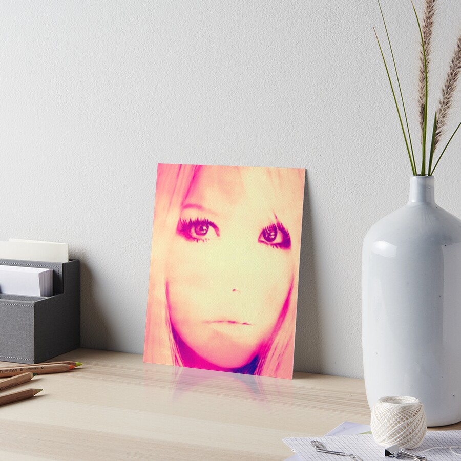 Sunset Eyes Art Board Print