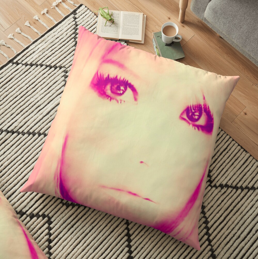 Sunset Eyes Floor Pillow