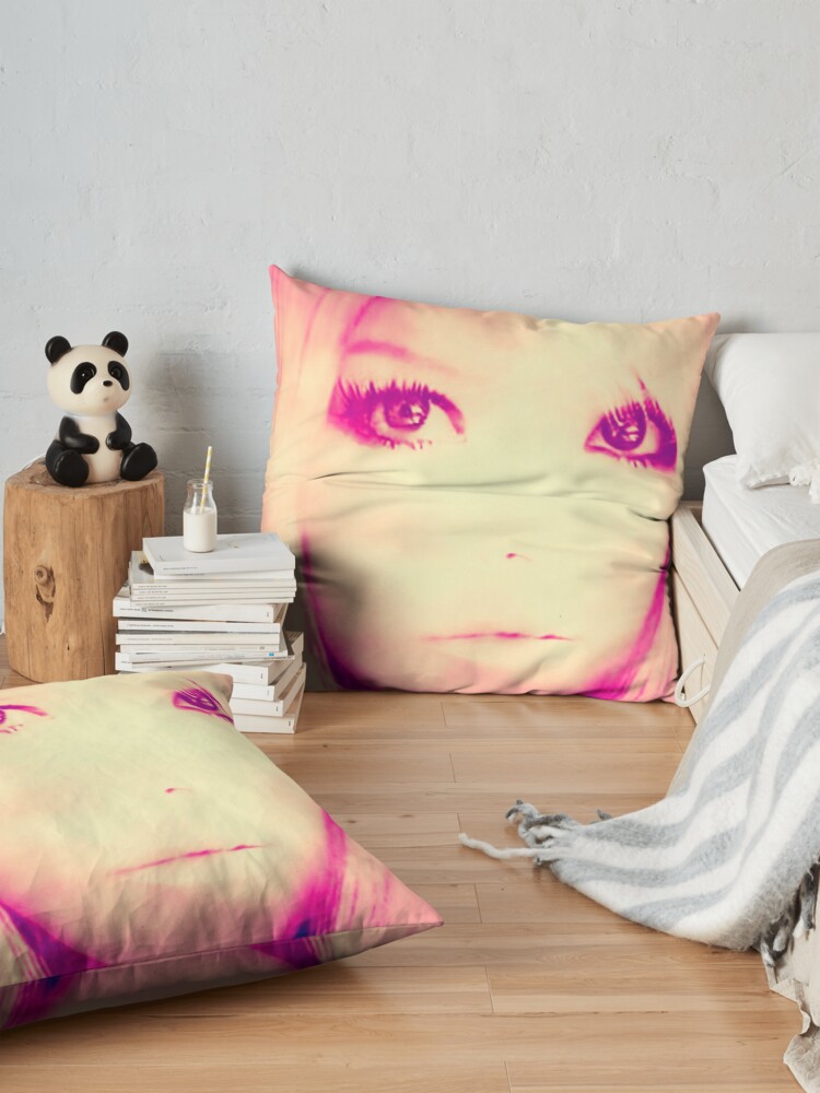 Alternate view of Sunset Eyes Floor Pillow