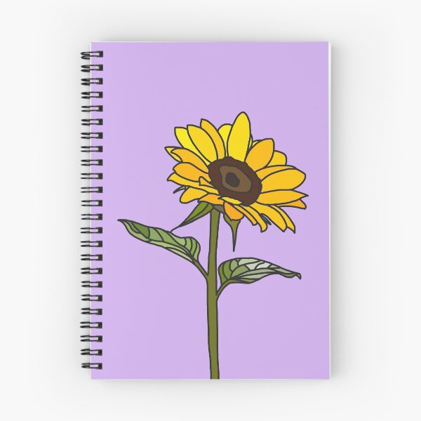 Item preview, Aesthetic Sunflower on Lilac designed and sold by Rocket-To-Pluto.