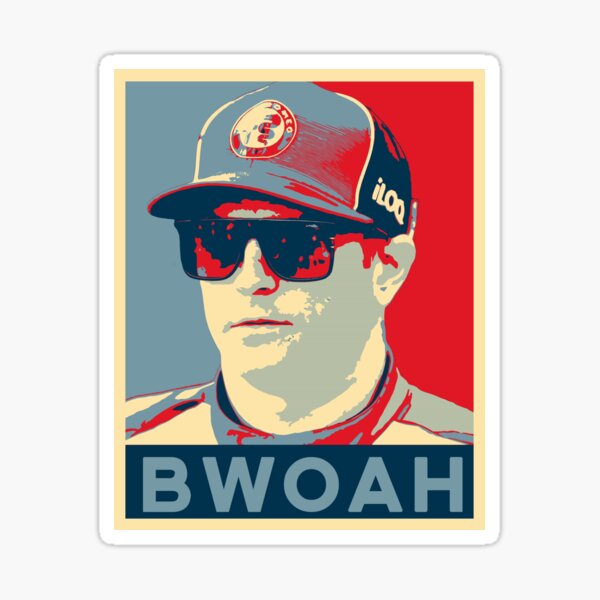 Kimi Raikkonen - BWOAH! Sticker