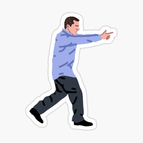 Michael Scarn Sticker