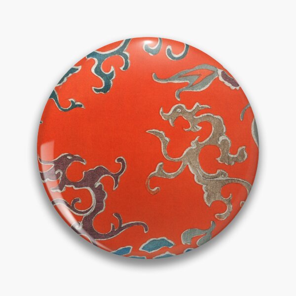 Item preview, Floral pattern Red -  Watanabe Seitei - Japanese art designed and sold by Bebichic.