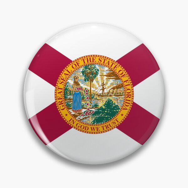Item preview, Florida Flag - FLAG0108 designed and sold by 3-Starfish.