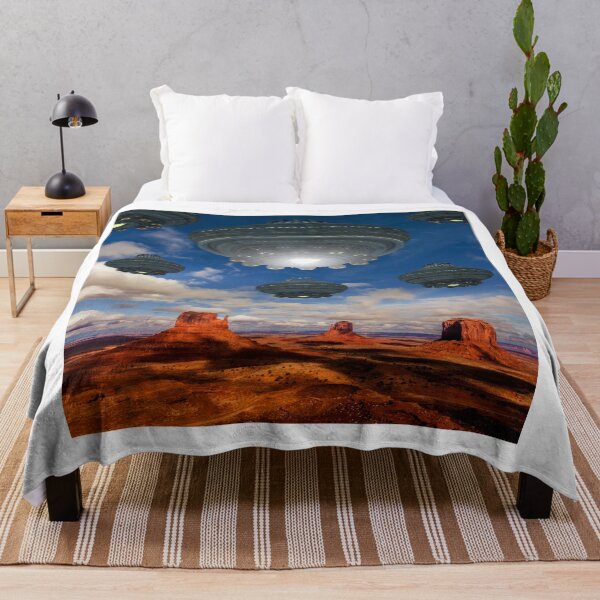 Item preview, Alien Swarm Over Desert!  Take Cover designed and sold by mydesignsbylar.