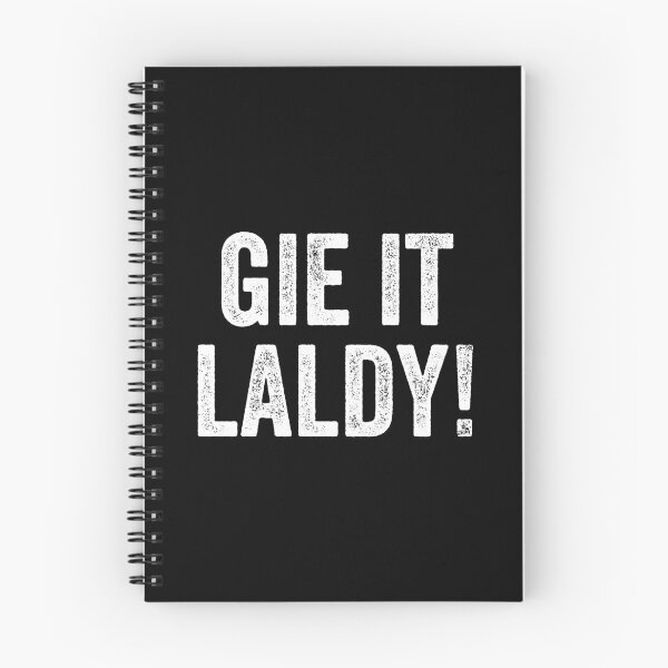 Item preview, Gie it Ladly Scottish Slang designed and sold by Dialectable.