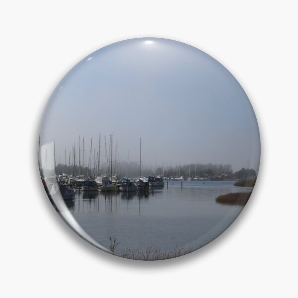 Item preview, Vallensbæk Harbour in the morning mist designed and sold by David Zennaro.