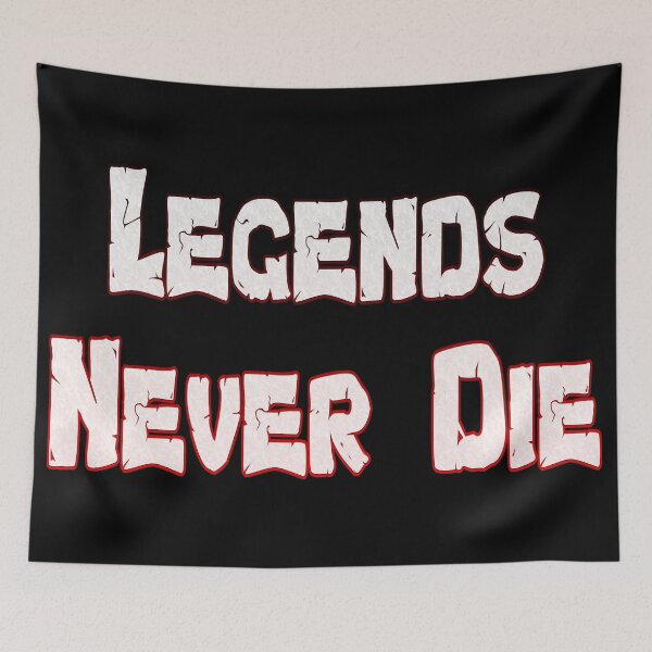 Item preview, Legends Never Die Cracked designed and sold by aventi24.