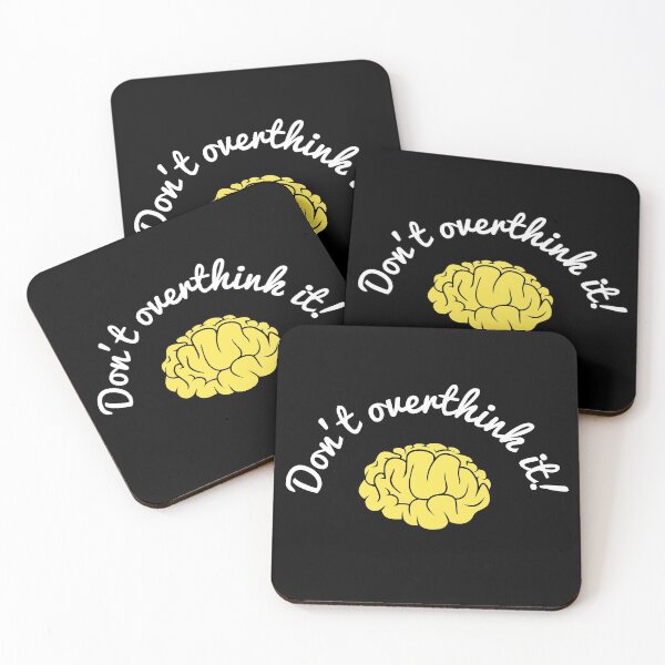 Item preview, Don't overthink it! designed and sold by Epic Tees.
