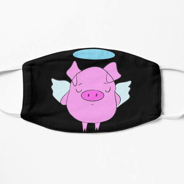 Piggy Angel Face Masks Redbubble - piggy kawaii roblox angel