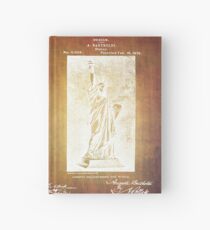 Statue If Liberty Original Patent By Bartholdi 1879 Hardcover Journal