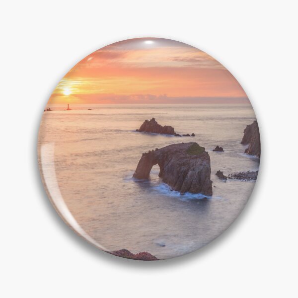 Item preview, Setting sun at Land's End designed and sold by bitm2007.