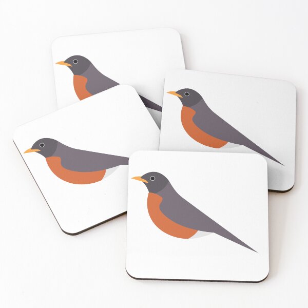 Item preview, Minimalist American Robin designed and sold by jspiggle.