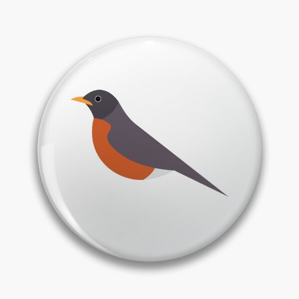 Item preview, Minimalist American Robin designed and sold by jspiggle.