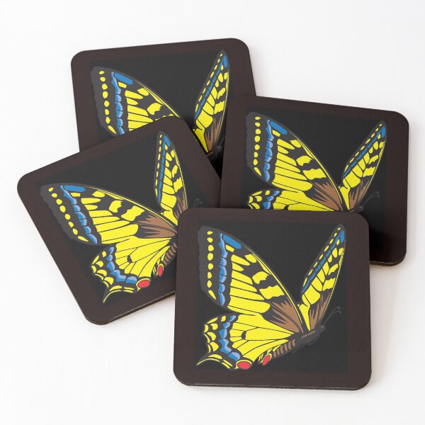 Item preview, yellow butterfly butterflies mariposas mask designed and sold by Coolstuff4you71.