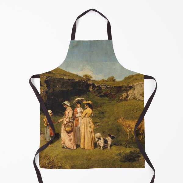 Item preview, Gustave Courbet - Young Ladies Of The Village designed and sold by artcenter.