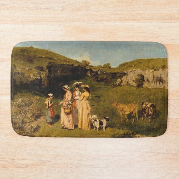 Item preview, Gustave Courbet - Young Ladies Of The Village designed and sold by artcenter.
