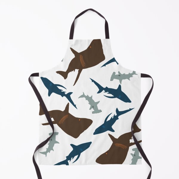 Item preview, Shark Pattern 1 designed and sold by CorgDesigns.