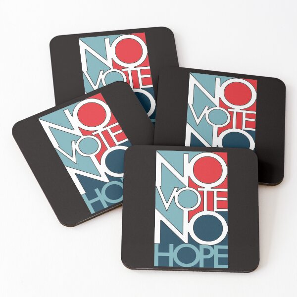 Item preview, No Vote No Hope - Exercise Your Right. designed and sold by WolfSpiritCo.